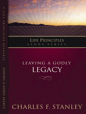 cover image of Leaving a Godly Legacy